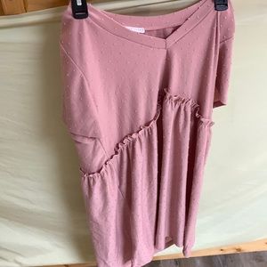 emory park boutique cute knee length sleeved textured dress